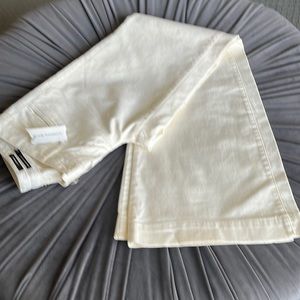 Club Monaco 90’s vintage size 4R low rise slim flare cream color NWT